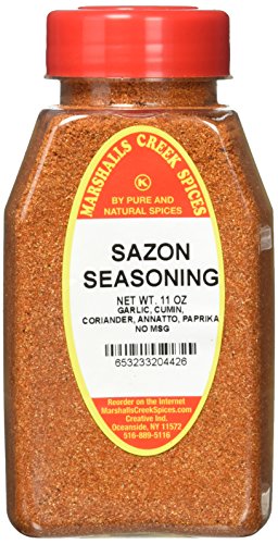 Marshalls Creek Kosher Spices Sazon Würze, ohne Salz, 325 ml, mit Annato von Marshalls Creek Spices