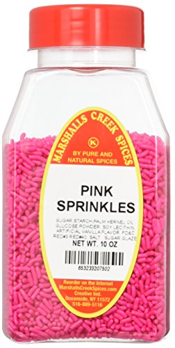 Marshalls Creek Kosher Spices Sprinkles Pink 284 ml von Marshalls Creek Spices