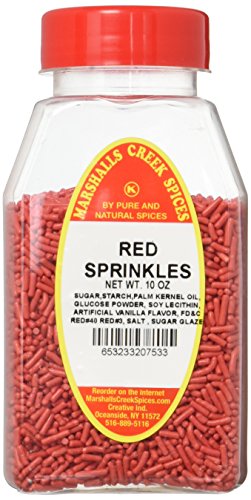 Marshalls Creek Kosher Spices Sprinkles Red 284 ml von Marshalls Creek Spices