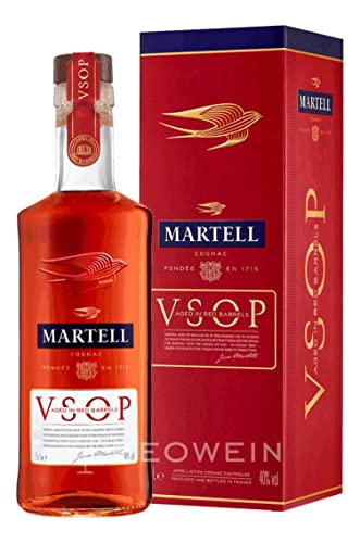 Martell V.S.O.P. Aged in Red Barrels 40% Vol. 0,7l von Martell