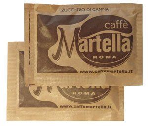 Martella Kaffee, brauner Zucker, ca. 190 Stück im Beutel von Caffè Martella