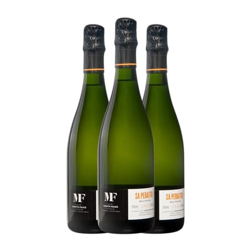 Martín Faixó Perafita Brut Natur Cava 75 cl (Schachtel mit 3 Flaschen von 75 cl) von Distribuidor