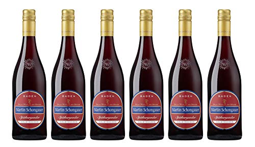 Martin Schongauer Spätburgunder halbtrocken Pinot Noir 2017 (6 x 0.75 l) von Martin Schongauer