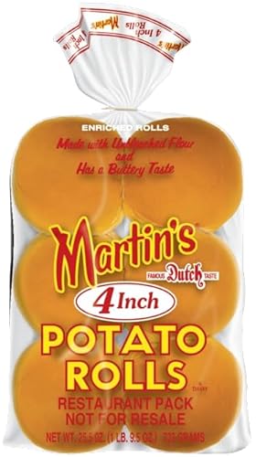 Martins Famous Potato Rolls 4inch 12 Pack von Martin`s Famous Pastry Shoppe Inc