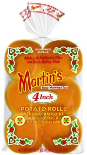 Martins Famous Potato Rolls 4inch 12 Pack von Martin`s Famous Pastry Shoppe Inc