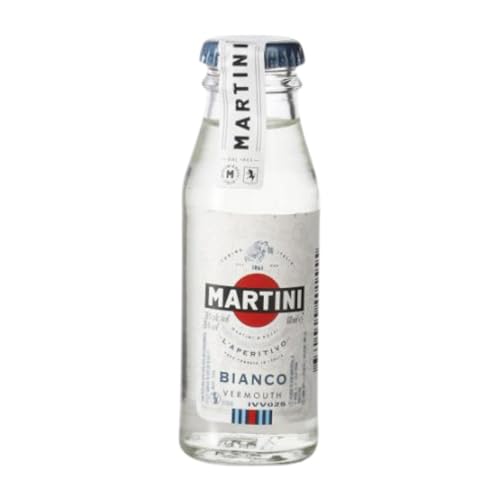 Wermut 50 Einheiten Box Martini Bianco Miniaturflasche 5 cl von Martini & Rossi SpA