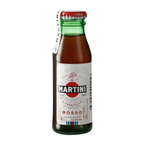 Wermut 50 Einheiten Box Martini Rosso Miniaturflasche 5 cl von Martini & Rossi SpA