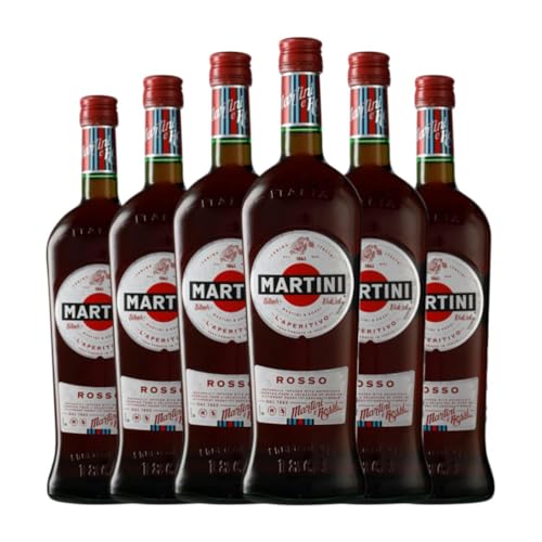 Wermut Martini Rosso 75 cl (Karton mit 6 Flaschen von 75 cl) von Martini & Rossi SpA