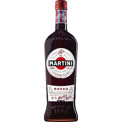 6 Flaschen Martini Rosso 750ml 14,4% Vol. aromatisiertes weinhaltiges Getränk von Martini