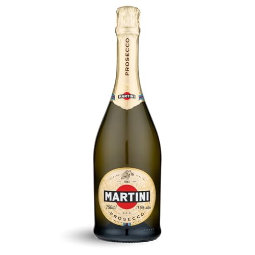 MARTINI Prosecco Schaumwein, trockener und reichhaltiger italienischer Schaumwein, 11,5% vol., 6*750ml von Martini