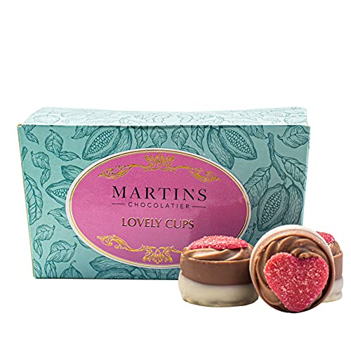 Martin's Chocolatier Schokoladenballondose 200 g | schöne Tassen | handgefertigte Schokolade Geschenkbox von Martins Chocolatier