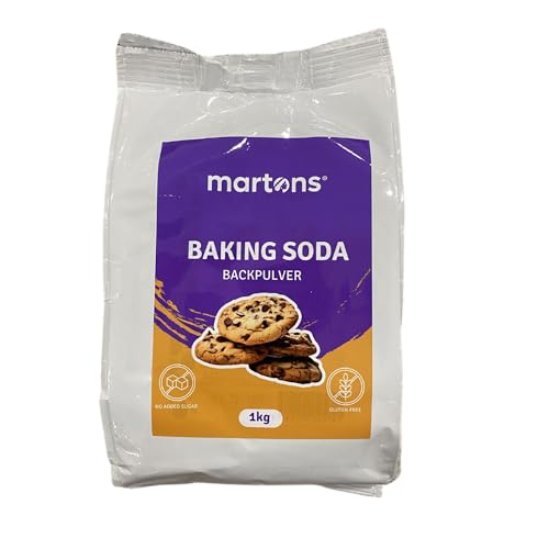 Martons BackPulver, Baking Soda 1000g, Hochreine Lebensmittelqualität von Martons