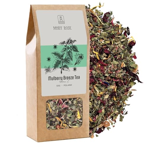 Mary Rose Mulberry Breeze 50g - Kräutertee, Maulbeere, Minze, Fenchel von Mary Rose