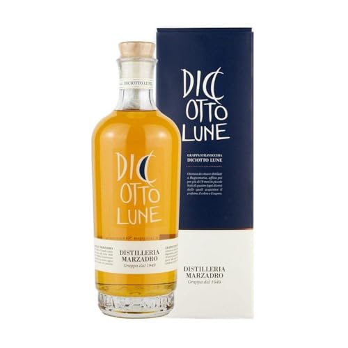 DISTILLERIA MARZADRO GRAPPA LE DICIOTTO LUNE 70 CL CON CONFEZIONE REGALO von Marzadro