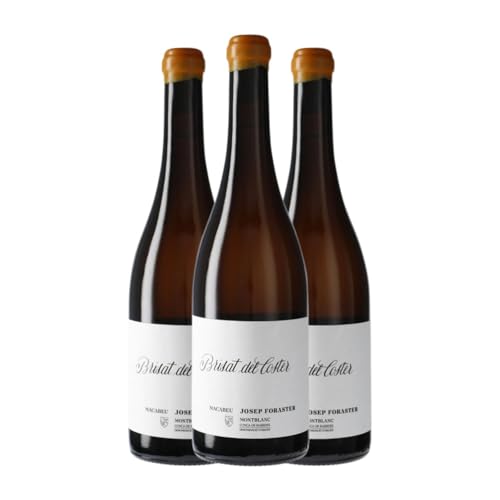 Josep Foraster Brisat del Coster Macabeo Conca de Barberà 75 cl Weißwein (Karton mit 3 Flaschen von 75 cl) von Mas Foraster