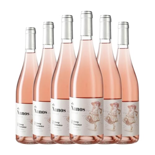 Josep Foraster Els Nanos Rosat Trepat Conca de Barberà 75 cl Rosé-Wein (Karton mit 6 Flaschen von 75 cl) von Mas Foraster