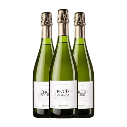 Mas Llunes Encis de Lluna Brut Natur Empordà 75 cl Weißer Sekt (Karton mit 3 Flaschen von 75 cl) von Mas Llunes