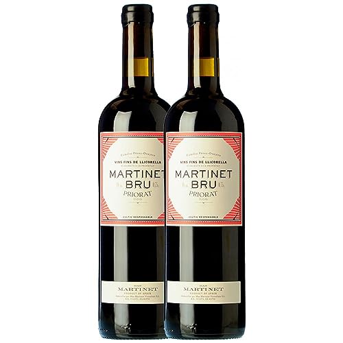 Mas Martinet Bru Priorat 75 cl (Schachtel mit 2 Flaschen von 75 cl) von Mas Martinet Viticultors