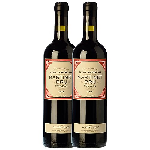 Mas Martinet Bru Priorat Alterung 75 cl (Schachtel mit 2 Flaschen von 75 cl) von Mas Martinet Viticultors