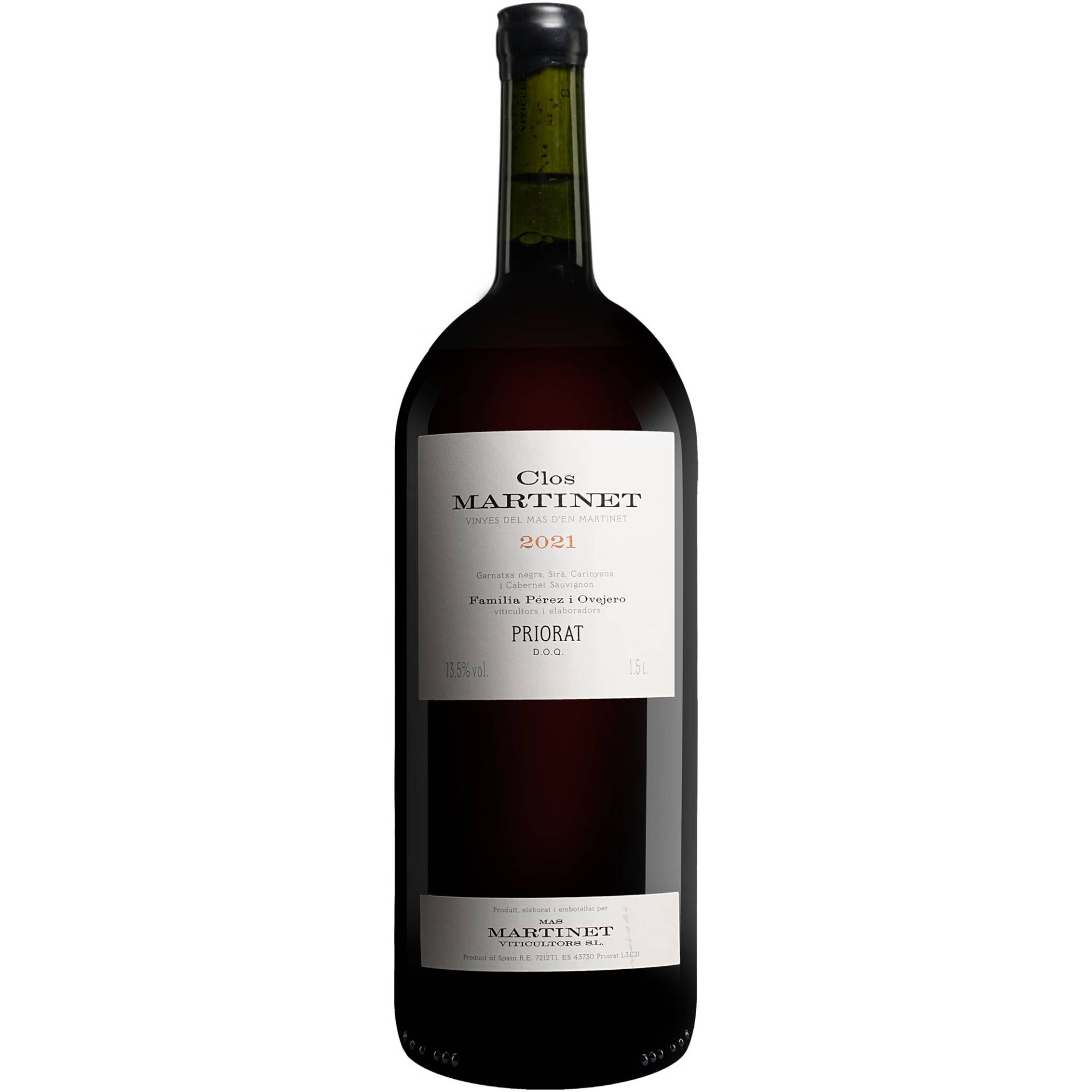 Mas Martinet Clos Martinet - 1,5 L. Magnum 2021  1.5L 13.5% Vol. Rotwein Trocken aus Spanien von Mas Martinet