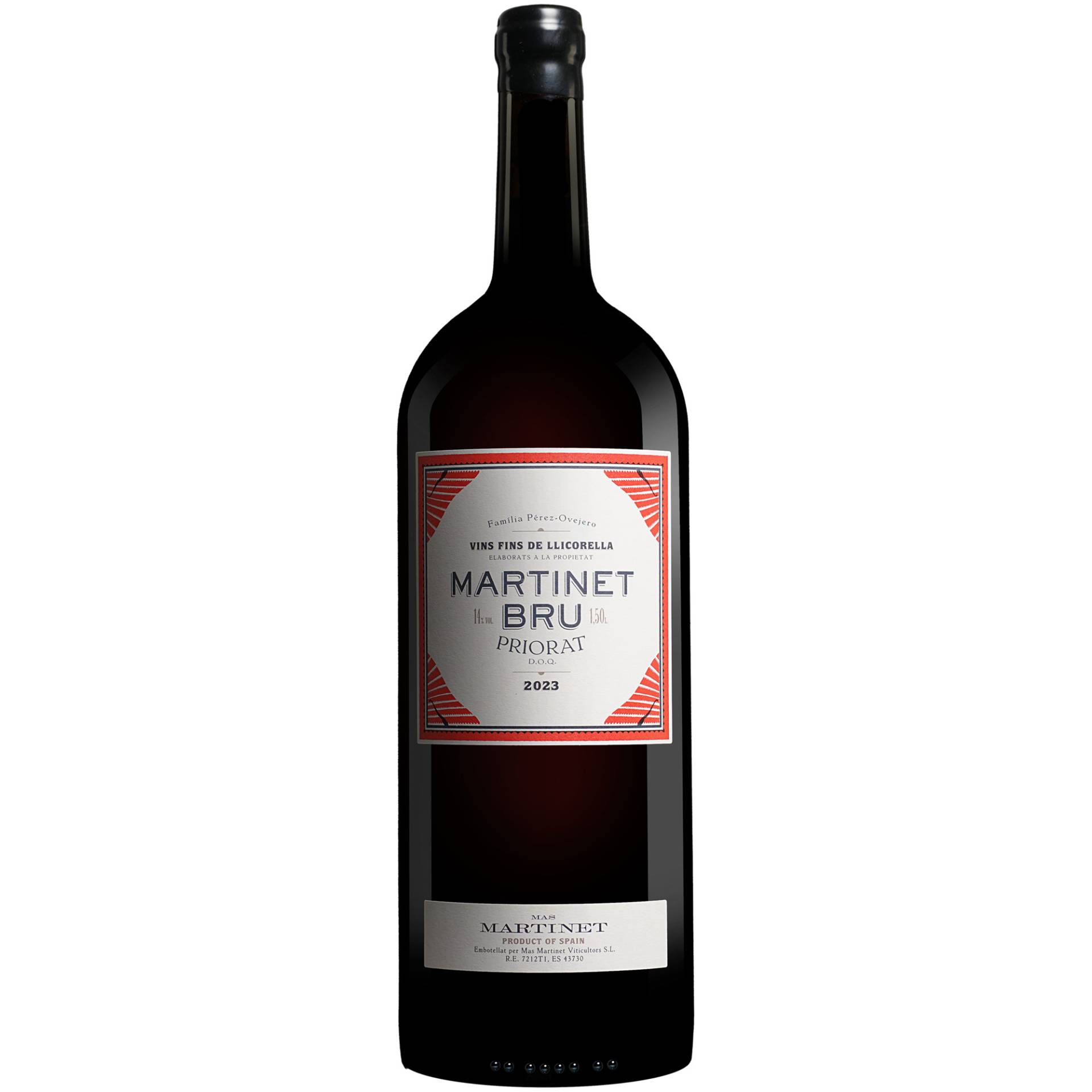 Mas Martinet Martinet Bru - 1,5 L. Magnum 2023  1.5L 14% Vol. Rotwein Trocken aus Spanien von Mas Martinet