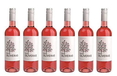 6x 0,75l - 2023er - Mas Oliveras - Rosado - Cabernet Sauvignon & Garnacha - Catalunya D.O.P. - Spanien - Rosé-Wein trocken von Mas Oliveras