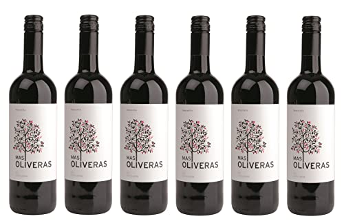 6x 0,75l - 2023er - Mas Oliveras - Tinto - Tempranillo - Catalunya D.O.P. - Spanien - Rotwein trocken von Mas Oliveras