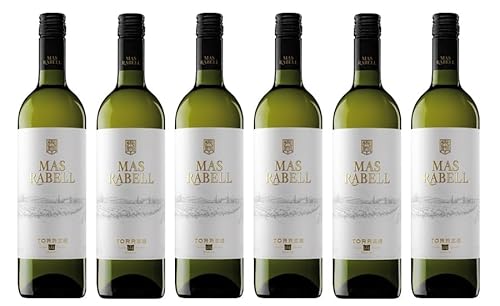 6x 0,75l - 2023er - Mas Rabell - Blanco - Catalunya D.O.P. - Spanien - Weißwein trocken von Mas Rabell