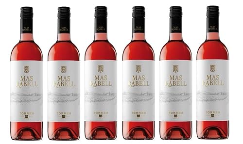 6x 0,75l - 2023er - Mas Rabell - Rosado - Catalunya D.O.P. - Spanien - Rosé-Wein trocken von Mas Rabell