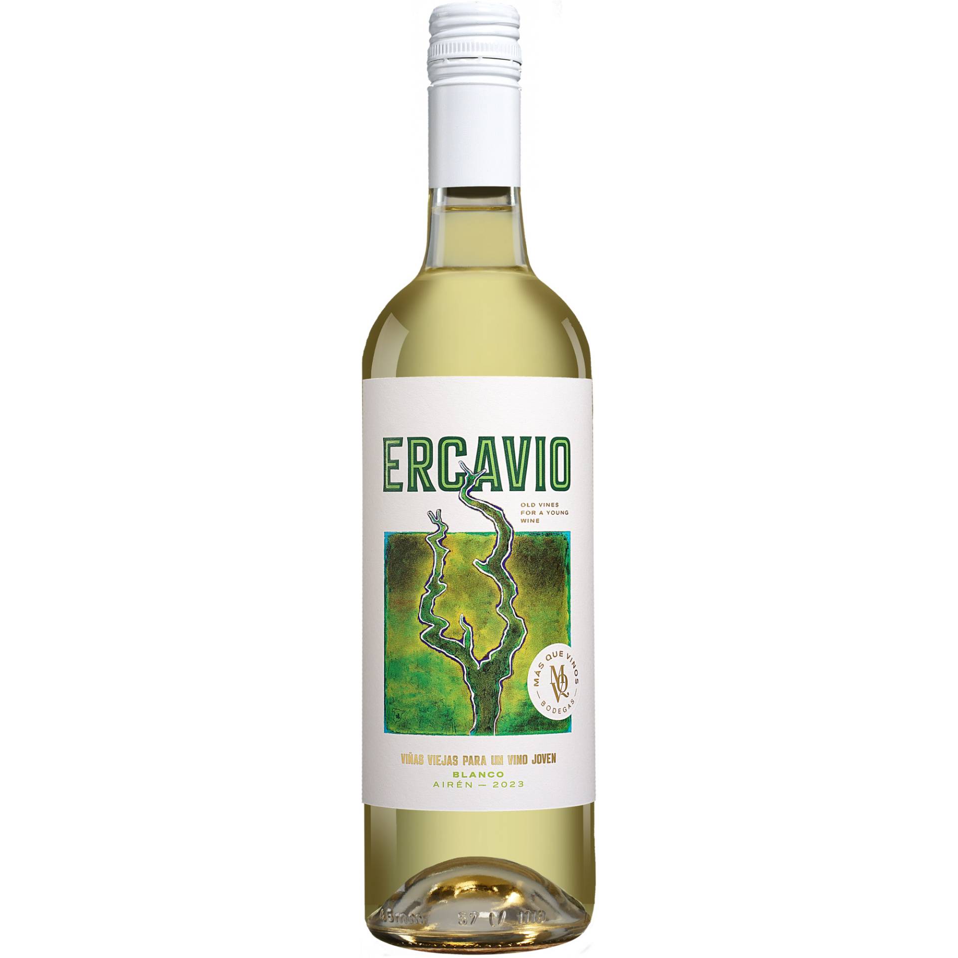 Ercavio Blanco 2023  0.75L 12.5% Vol. Weißwein Trocken aus Spanien von Más que Vinos