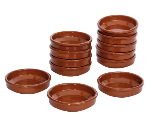 12er Set Tapas Tonschale Cazuela Ø 12 cm von Más