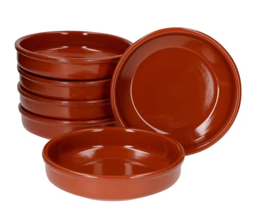 6er Set Tapa Tonschale / Cazuelas 16 cm von Más