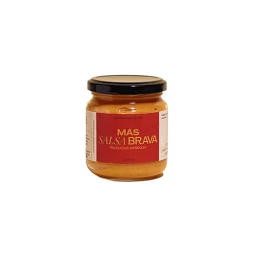 Spanische Pikante Bravasoße "Más Salsa Brava" 185g von Más