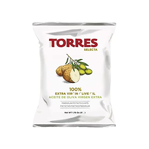 Torres Selecta Olivenöl Chips 40g von Más