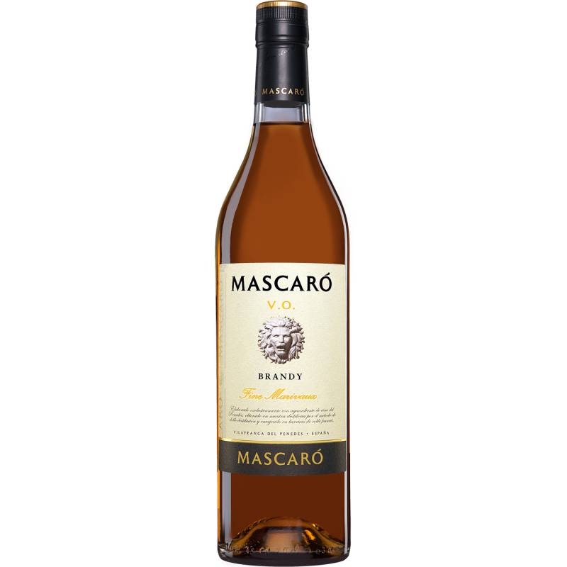 Brandy Mascaró  »V.O.« - 0,7 L.  0.7L 40% Vol. Brandy aus Spanien von Mascaró