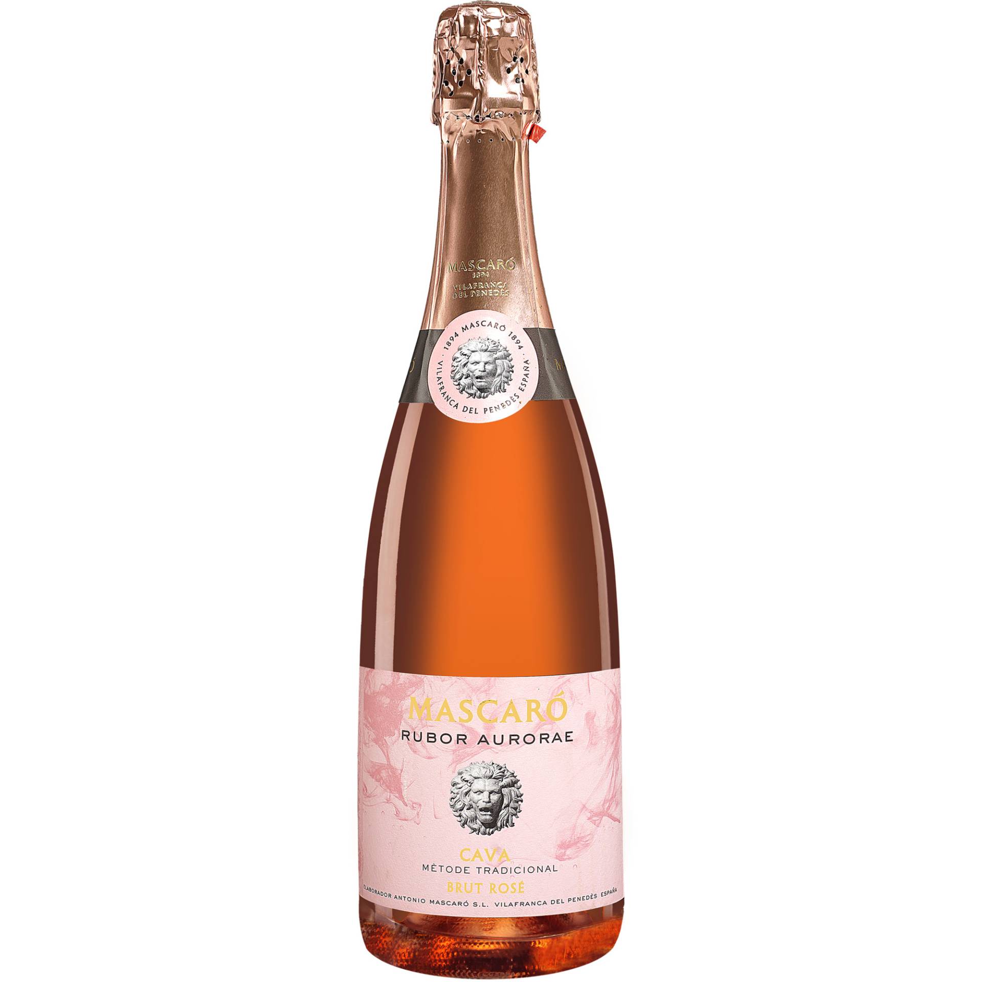 Mascaró Cava Rosé »Rubor Aurorae« Brut  0.75L 12% Vol. Trocken aus Spanien von Mascaró