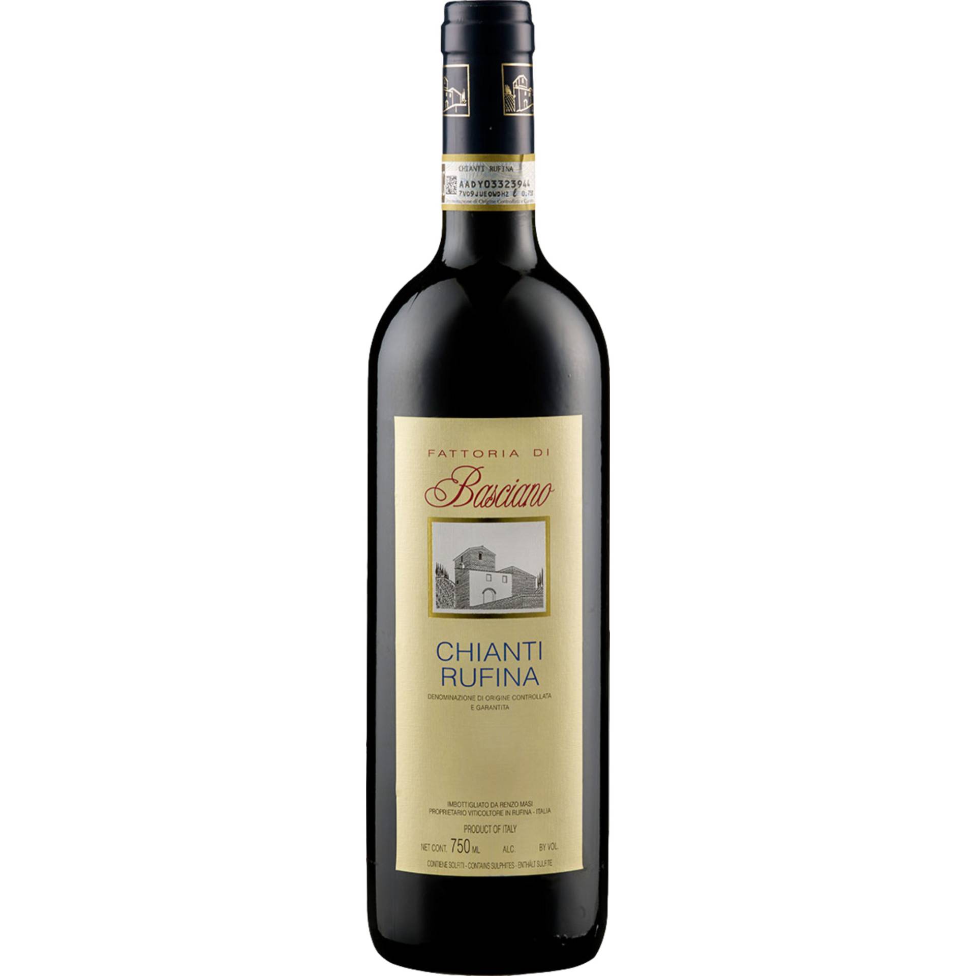 Renzo Masi Rufina Basciano Chianti, Chianti Rufina DOCG, Toskana, 2022, Rotwein von Masi, Renzo & C. sas ,   IT 50068 Rufina (FI)