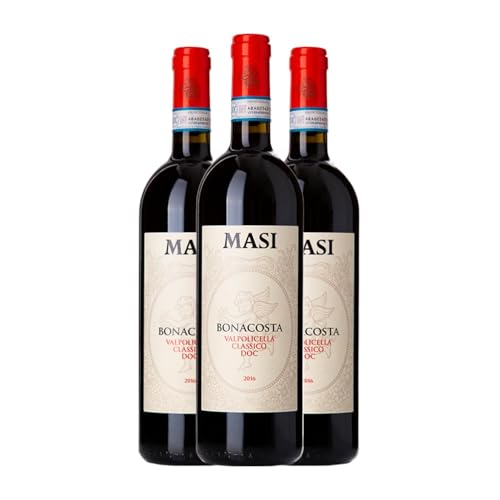 Masi Classico Bonacosta Valpolicella 75 cl Rotwein (Karton mit 3 Flaschen von 75 cl) von Masi Agricola