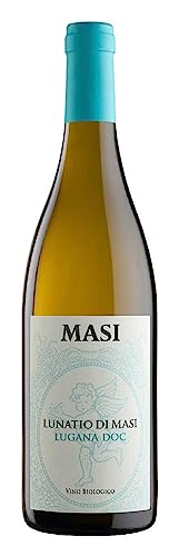 Masi Lunatio di Lugana DOC Bio (1 x 0,75l) | Trockener Weißwein aus ökologischem Anbau in Italien | Bio und vegan von Masi