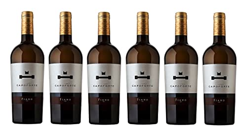 6x 0,75l - 2019er - Masseria Capoforte - Fiano - Salento I.G.P. - Apulien - Italien - Weißwein trocken von Masseria Capoforte