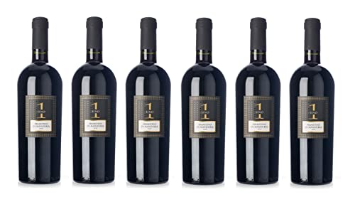 6x 0,75l - 2022er - Masseria La Volpe - UNO - Primitivo di Manduria D.O.P. - Apulien - Italien - Rotwein trocken von Masseria La Volpe