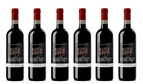 6x 0,75l - 2014er - Massimo Rivetti - Serraboella - Barbaresco Riserva D.O.C.G. - Piemonte - Italien - Rotwein trocken von Massimo Rivetti