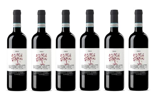 6x 0,75l - 2022er - Massimo Rivetti - Froi - Barbera d'Alba D.O.P. - Piemonte - Italien - Rotwein trocken von Massimo Rivetti