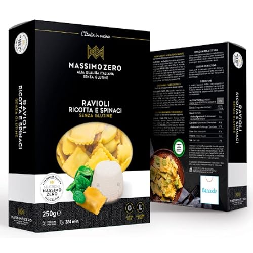 Massimo Zero Massimo Zero Ravioli Ricotta E Spinaci 250 G von Massimo Zero