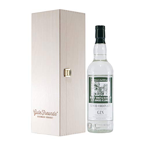 Berry's Good Ordinary Gin mit Geschenk-Holzkiste von Master of Malt