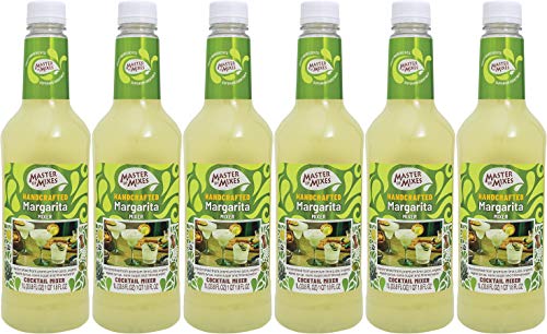 Master of Mixes Lime Margarita Mixer - Gebrauchsfertig - Alkoholfrei - Vegan - 6 x 1L Box von Master of Mixes