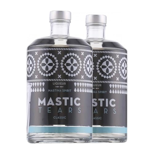 Liköre Mastic Tears. Classic Mastiha Spirit 70 cl (Karton mit 2 Flaschen von 70 cl) von Mastic Tears