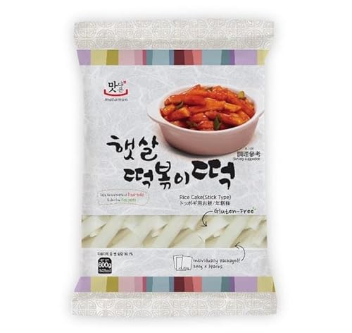 Matamun Instant Rice Cake Stick Type 600g (3 x 200g) Pack, Non-Frozen, The Prodcut of Korea (Imported) von Matamun