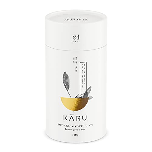 Premium Bio Gyokuro N°01 von Karu - Grüntee aus Japan - Geschenk-Verpackung - 120g Grüner-Tee von Matcha Karu