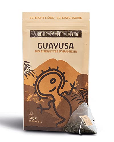 Guayusa Energytee BIO von Matchachin - Das Original [Ilex guayusa] der Nachtwächter Tee der Kichwa Indigenen (Teebeutel) von Matchachin